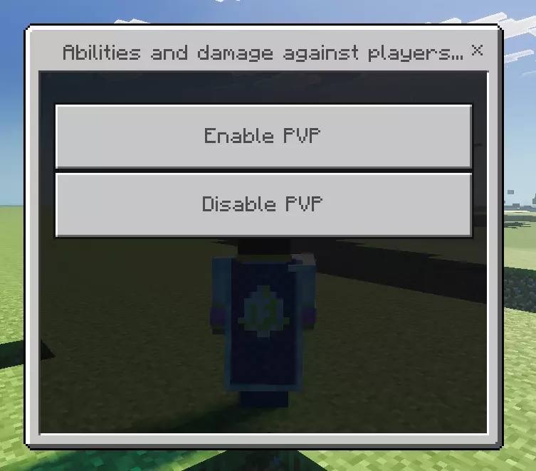Отключение PVP